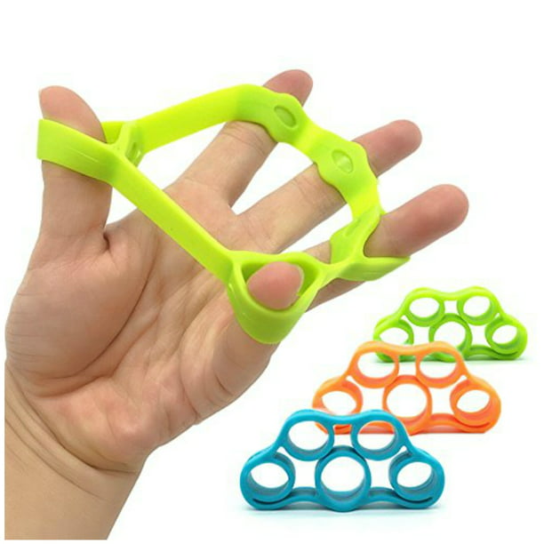 Finger Stretcher Hand Exercise Grip Strength Resistance Training Bands W2R9